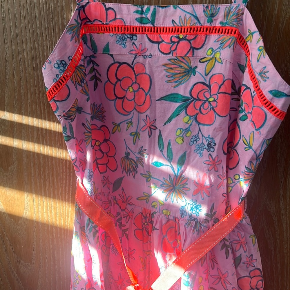 girls dress Casual Pink colorful flow cat and jack